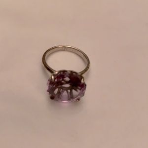 Tiffany & Co amethyst cocktail ring